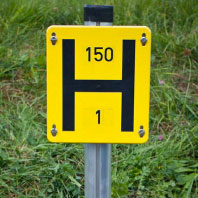 Buried Valve & Pipeline Marker Signs