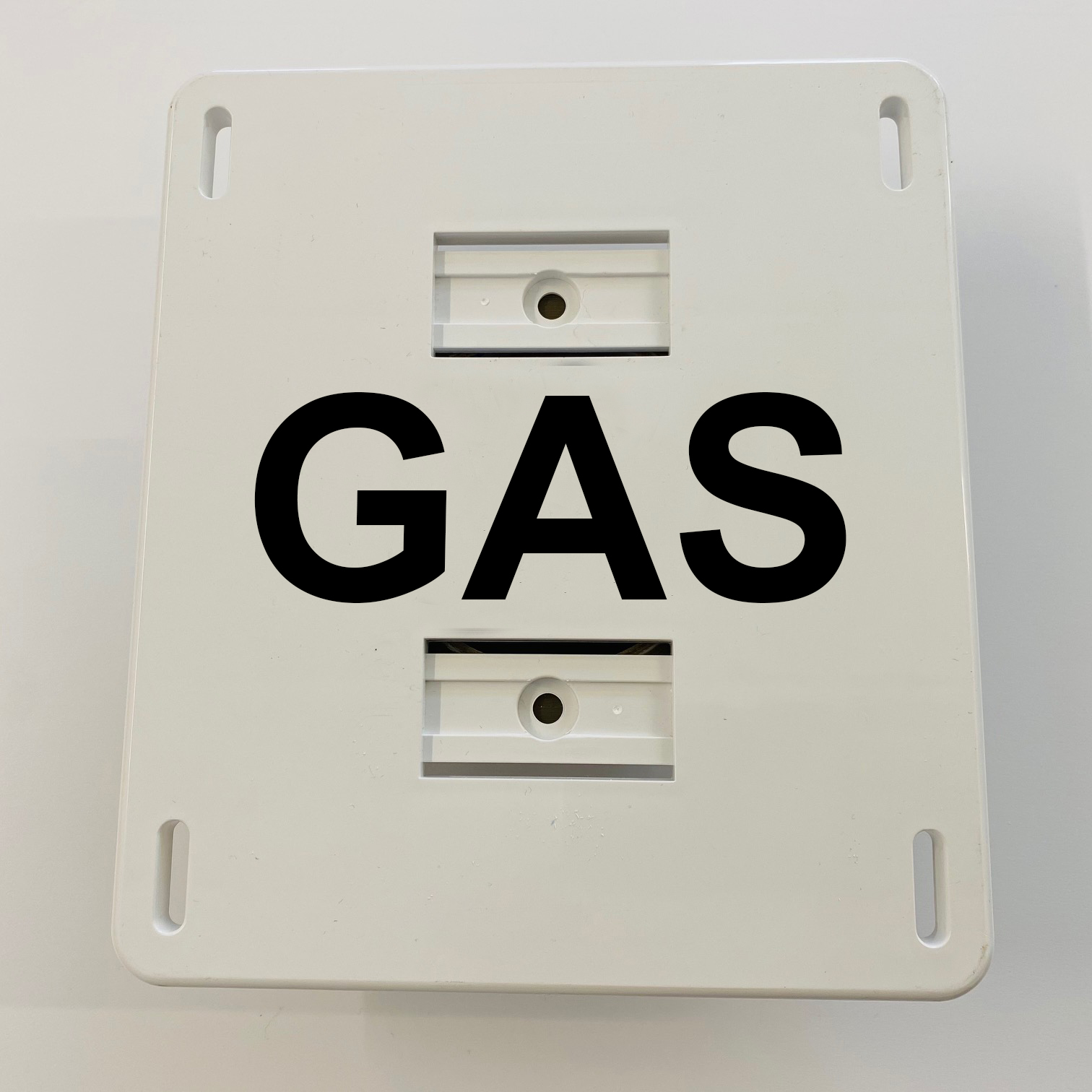 Gas Valve Sign (blank)