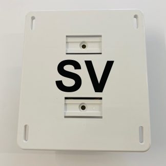 Sluice Valve SV Sign (blank)