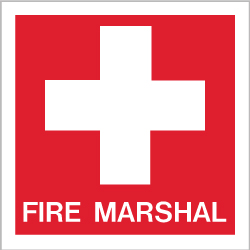 Fire Marshal Stickers