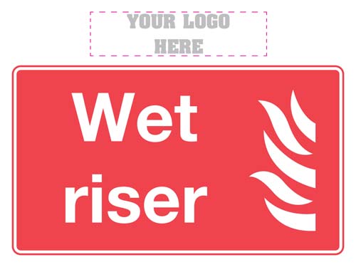 Wet Riser Sign
