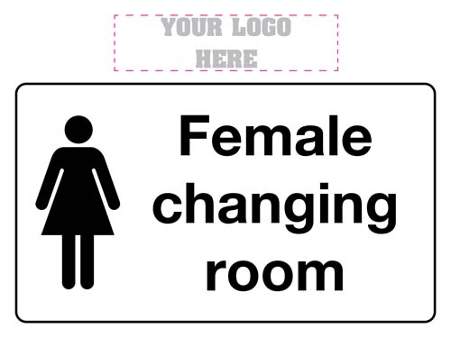 Female Changing Room Sign