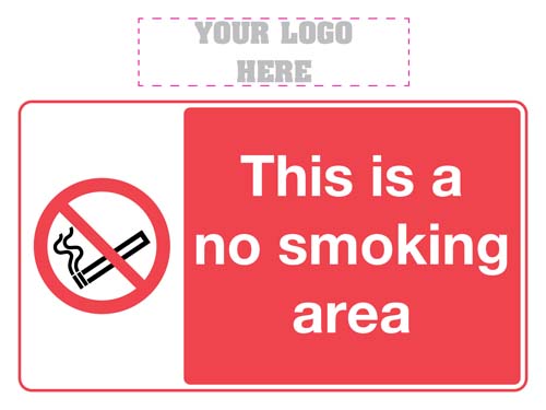 This Is A No Smoking Area Sign (Copy)