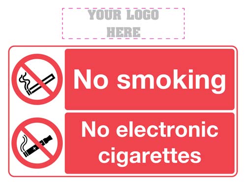 No Smoking No Electronic Cigarettes Sign