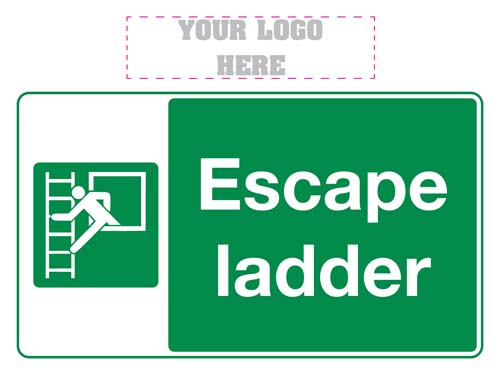 Escape Ladder Sign