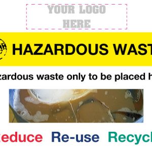 Hazardous Waste sign