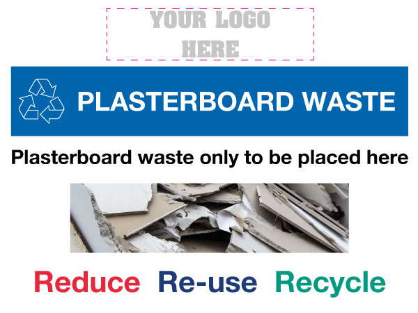 Plasterboard Waste Sign