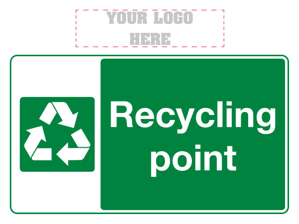 Recycling Point Sign